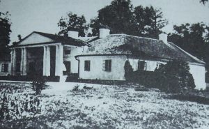 Малий палац в селі Вербень, фото до 1939 року.